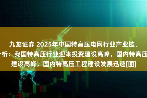 九龙证券 2025年中国特高压电网行业产业链、市场现状及发展趋势分析：我国特高压行业迎来投资建设高峰，国内特高压工程建设发展迅速[图]