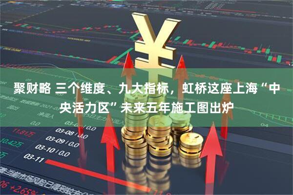 聚财略 三个维度、九大指标,虹桥这座上海“中央活力区”未来五年施工图出炉